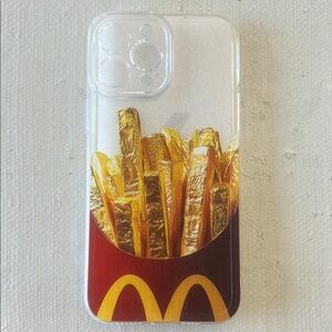McDonald's Gold and Red French Fries Phone Case